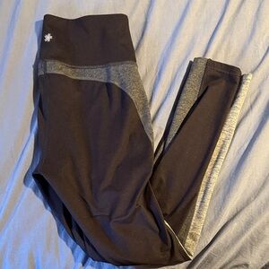 Tek Gear Black and Gray Leggings